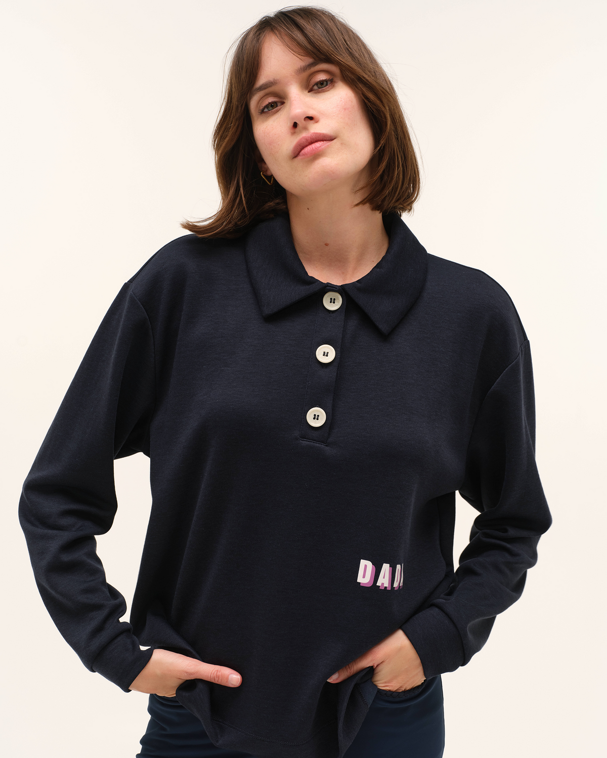 Valegro - Lightweight Riding Sweatshirt, Navy