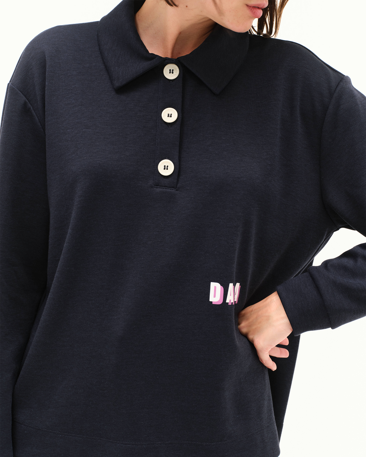Valegro - Lightweight Riding Sweatshirt, Navy