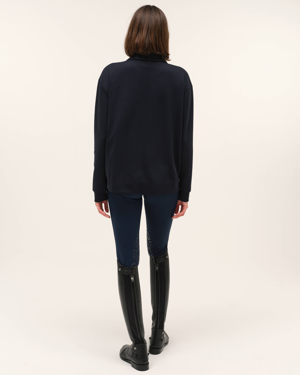 Valegro - Lightweight Riding Sweatshirt, Navy