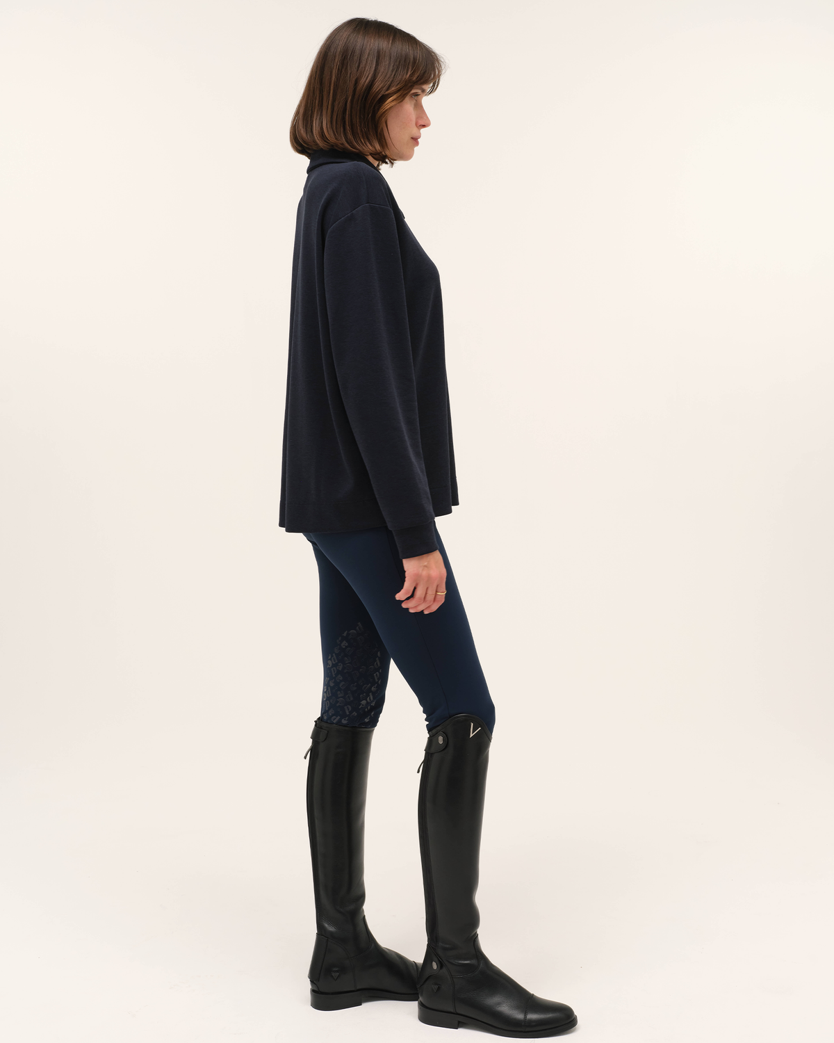 Valegro - Lightweight Riding Sweatshirt, Navy