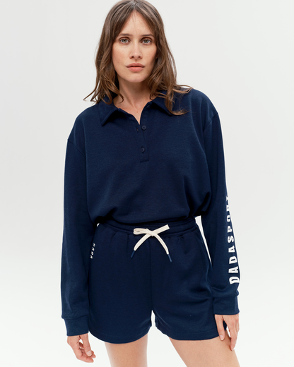 Valou - Sweat léger d'équitation Marine