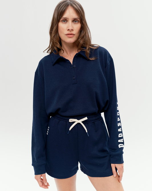 Valou - Sweat léger d'équitation Marine