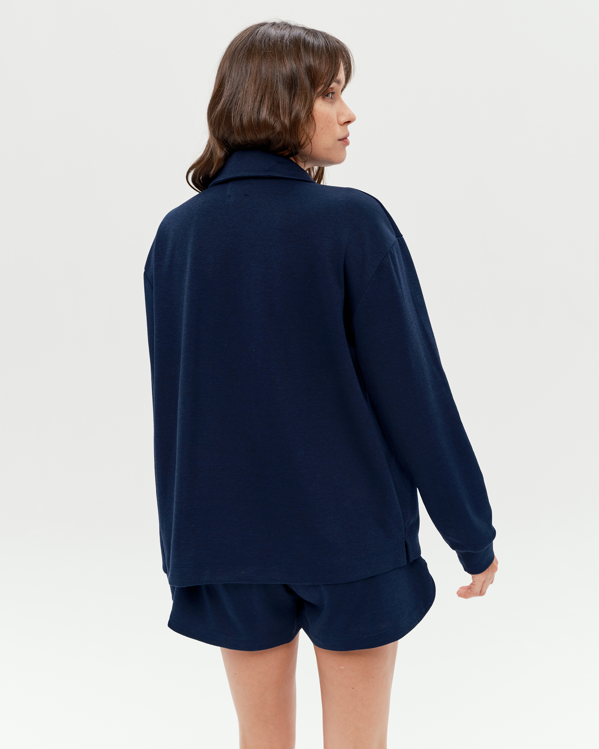 Valou - Sweat léger d'équitation Marine
