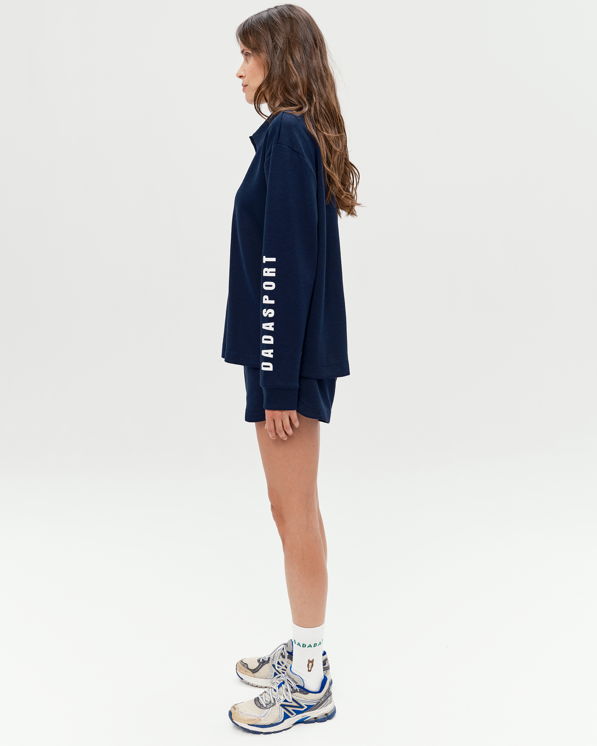 Valou - Sweat léger d'équitation Marine