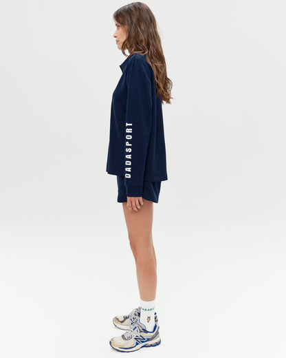 Valou - Sweat léger d'équitation Marine