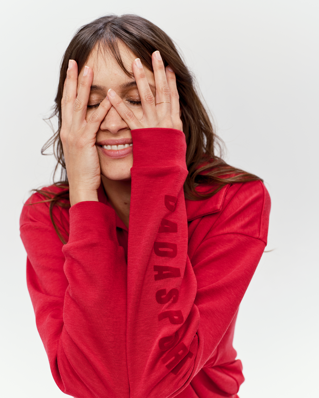 Valou - Sweat léger d'équitation Cerise