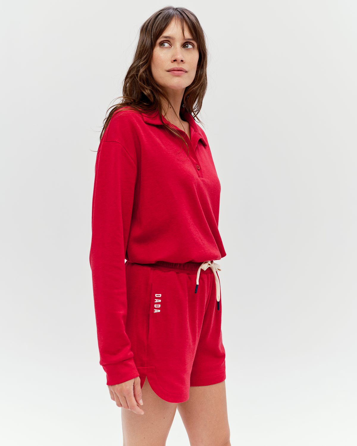 Valou - Sweat léger d'équitation Cerise