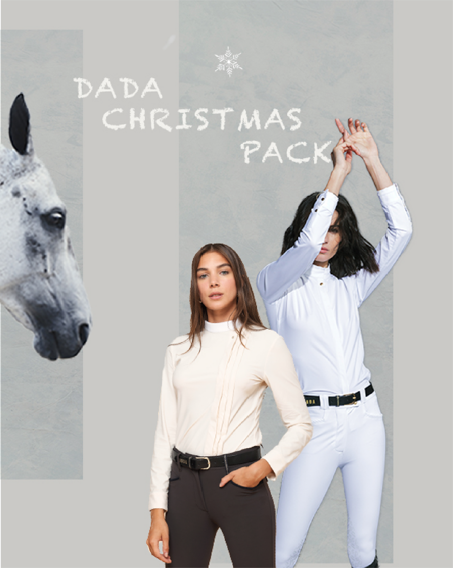 The equestrian competition shirt Pack for women