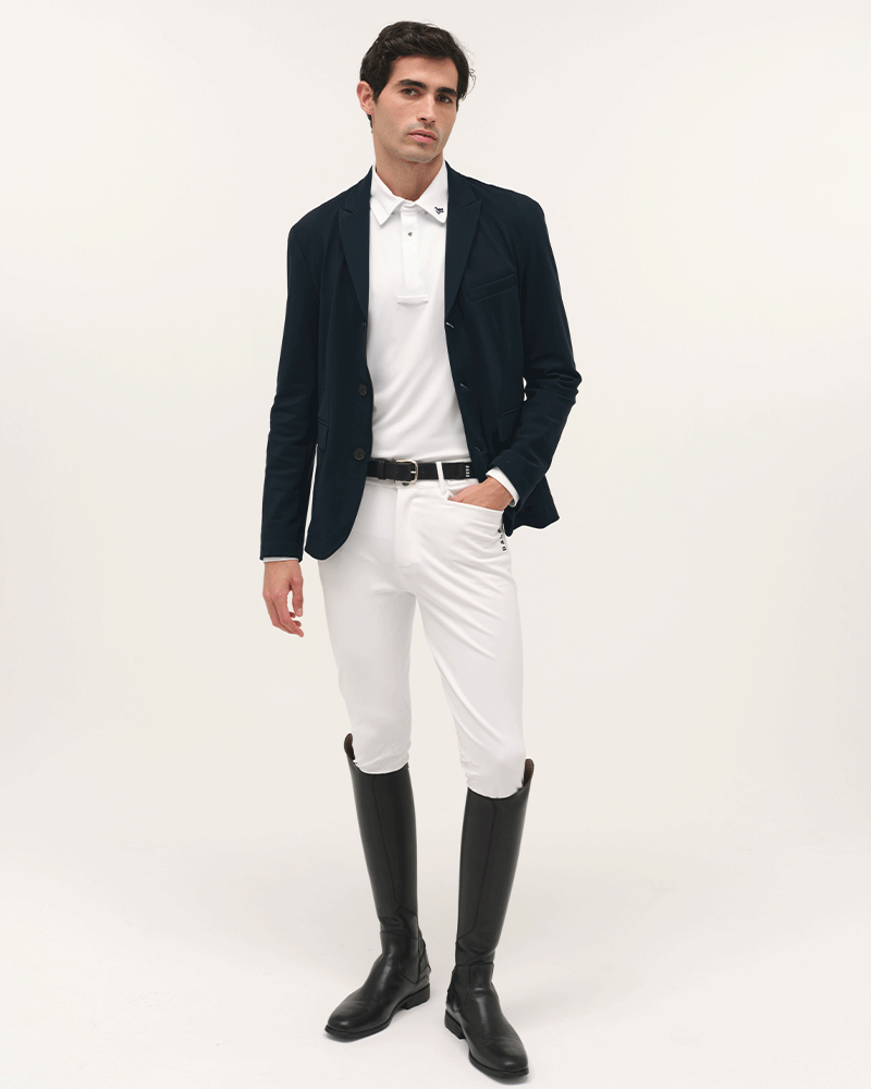 Viking - Veste de concours d'équitation Marine