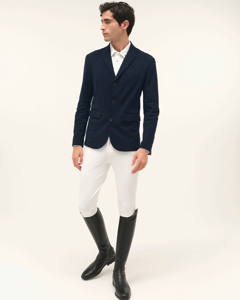 Viking - Veste de concours d'équitation Marine