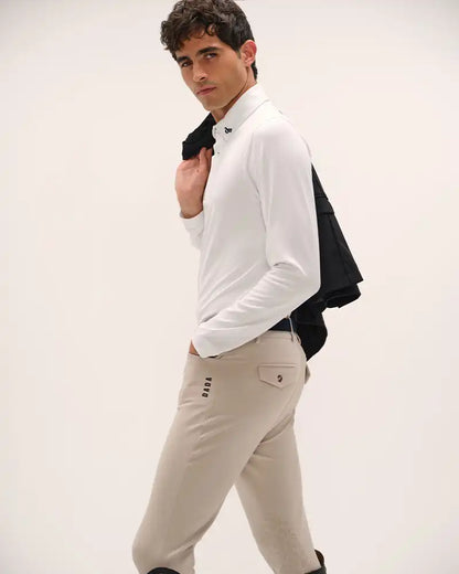 Vitali - Equestrian long-sleeved competition polo