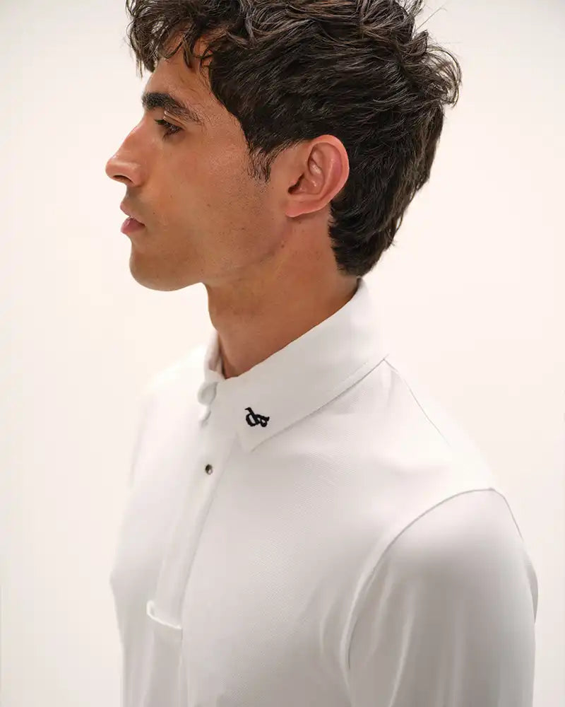 Vitali - Equestrian long-sleeved competition polo