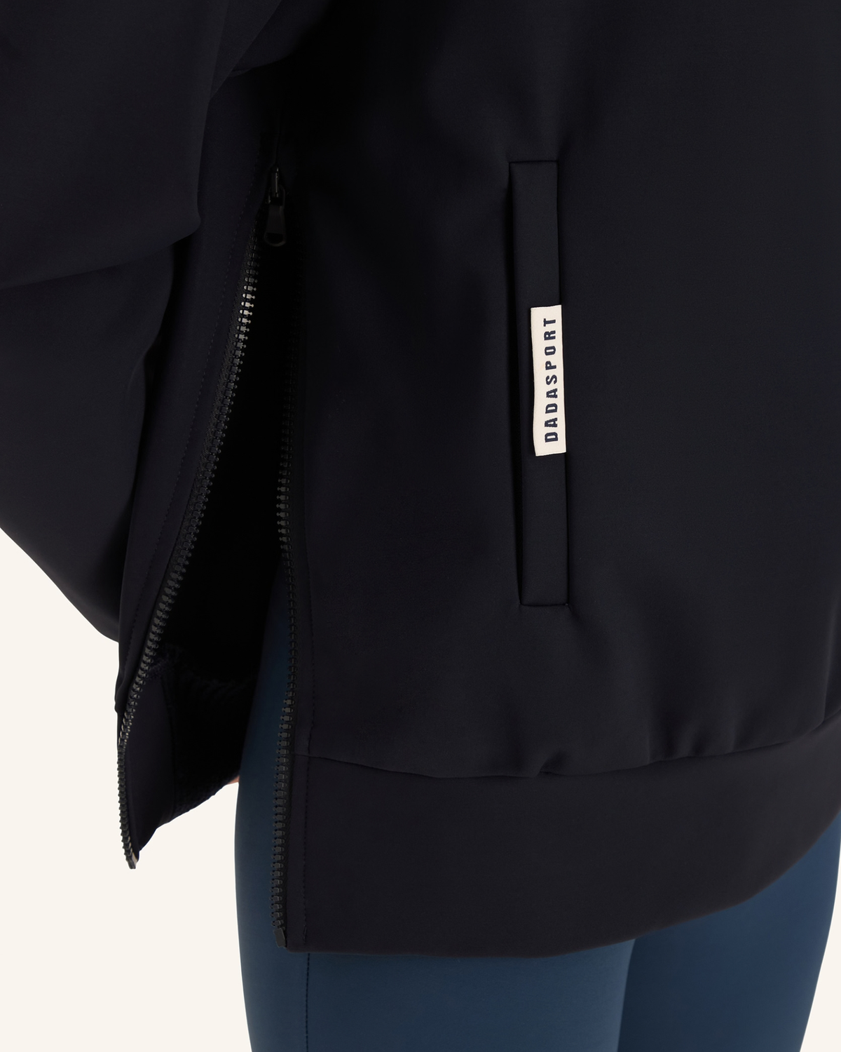 Side zips