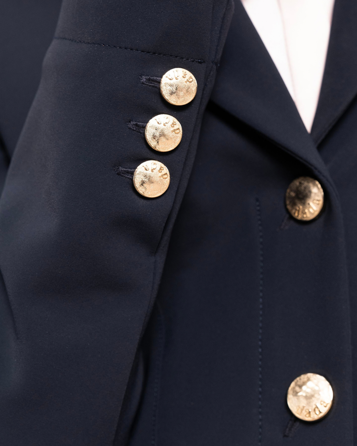 Gold buttons