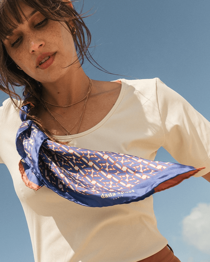 Bracadabra - Foulard 60 Majorelle