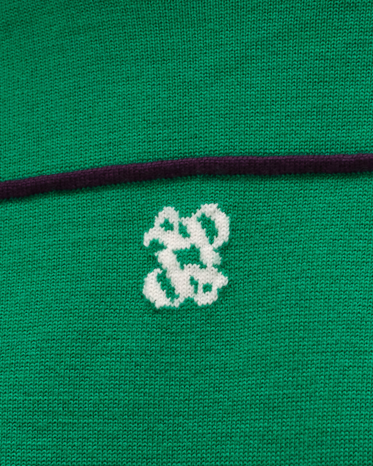 Jacquard monogram