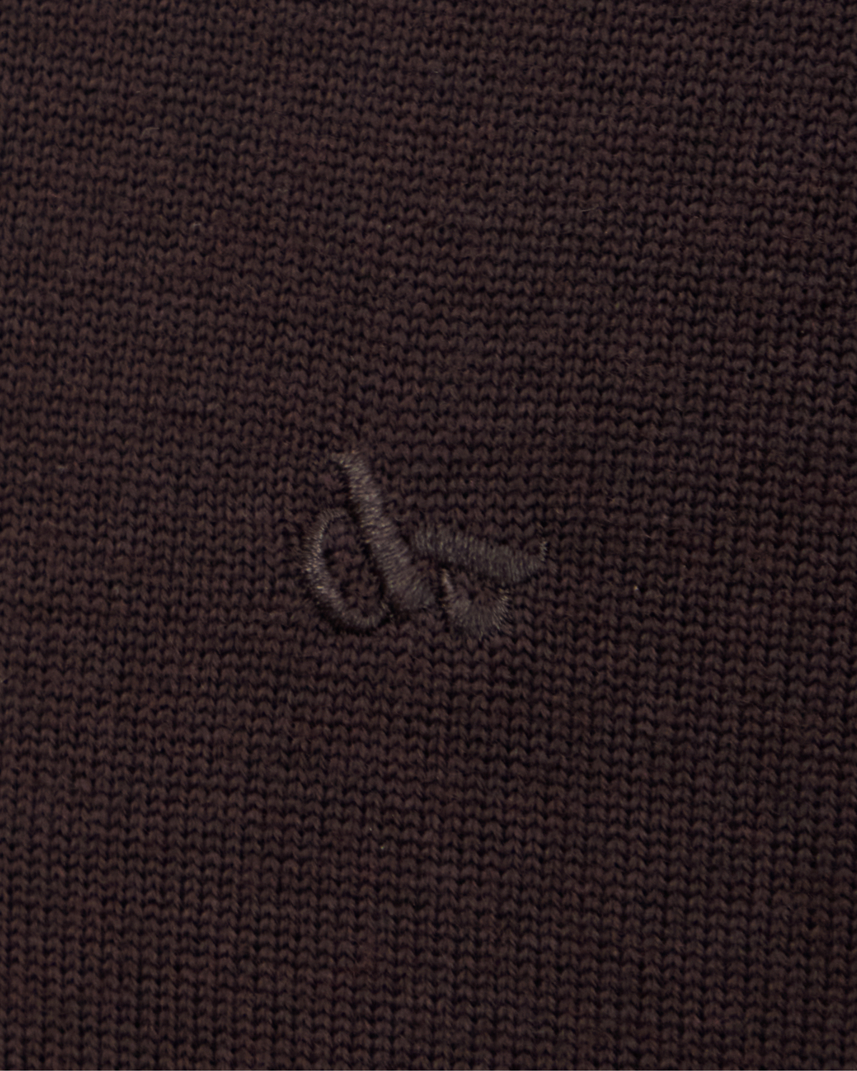 Embroidered monogram