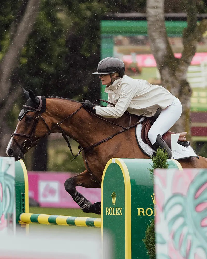 Tempo - Blouson impermeable d'équitation