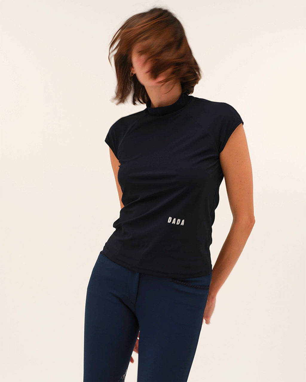 Totem – Ultra-lightweight technical riding T-shirt, Navy